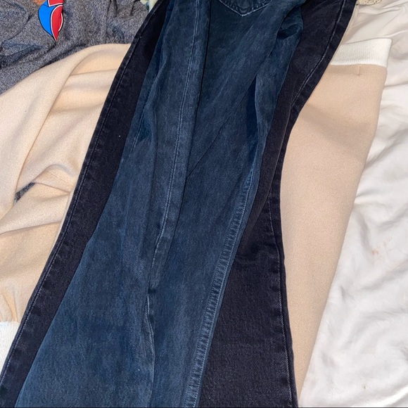 agolde riley straight crop jeans in satellite - Picture 9 of 10